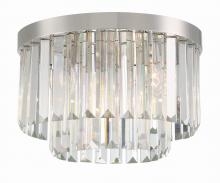  HAY-1400-PN - Hayes 4 Light Polished Nickel Flush Mount