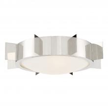  SOL-A3103-PN - Solas 3 Light Polished Nickel Flush Mount