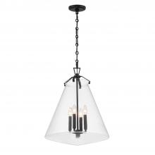  VSS-7018-MK - Voss 4 Light Matte Black Pendant