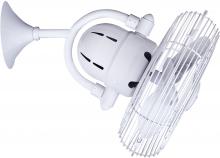  KC-WH - Kaye 90° oscillating 3-speed ceiling or wall fan in gloss white finish.