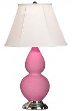  1619 - Schiaparelli Pink Small Double Gourd Accent Lamp