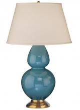  1751X - Peacock Double Gourd Table Lamp