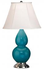  1773 - Peacock Small Double Gourd Accent Lamp