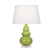  A283X - Apple Small Triple Gourd Accent Lamp