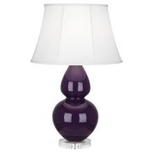  A747 - Amethyst Double Gourd Table Lamp