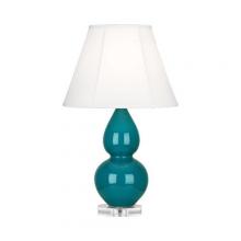  A773 - Peacock Small Double Gourd Accent Lamp