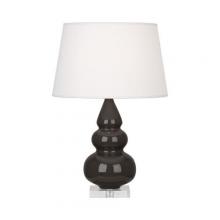  CF33X - Coffee Small Triple Gourd Accent Lamp