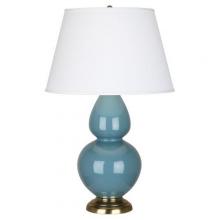  OB20X - Steel Blue Double Gourd Table Lamp