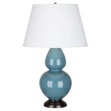  OB21X - Steel Blue Double Gourd Table Lamp