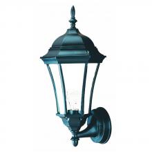  5020BK - Bryn Mawr Collection Wall-Mount 1-Light Outdoor Matte Black Light Fixture