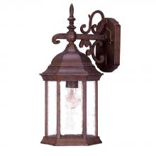  5184BW/SD - Madison Collection Wall-Mount 1-Light Outdoor Burled Walnut Light Fixture