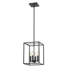  IN21001BK - Cobar 4-Light Matte Black Pendant