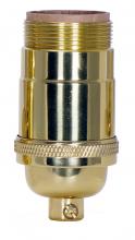  80/1050 - 3 Way (2 Circuit) Turn Knob Socket w/Matching Finish Removable Knob