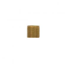  90/2407 - 1/4 IP Solid Brass Nipple; Unfinished; 2-1/2" Length; 1/2" Wide