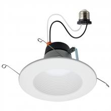  S11883 - Field Selectable LED Downlight Retrofit; Deep Baffle; 8/10.5/13.5 Watts; 27K/30K/35K/40K/50K CCT;