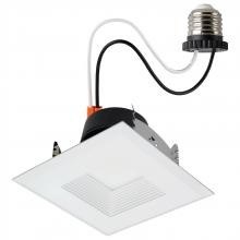  S11884 - Field Selectable LED Downlight Retrofit; Deep Baffle; 5.8/7/9.5 Watts; 27K/30K/35K/40K/50K CCT; 4