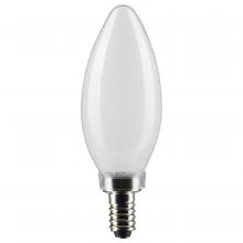  S21278 - 5.5 Watt B11 LED; Frost; Candelabra base; 90 CRI; 2700K; 120 Volt