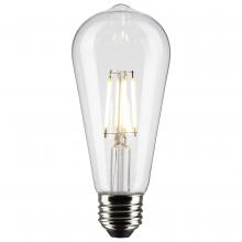  S21361 - 5 Watt ST19 LED; Clear; Medium base; 90 CRI; 3000K; 120 Volt