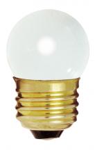  S3795 - 7.5 Watt S11 Incandescent; Gloss White; 2500 Average rated hours; 20 Lumens; Medium base; 120 Volt;