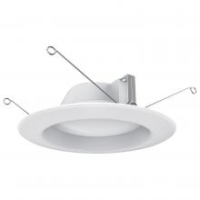  S39312 - 7.2 Watt LED Downlight Retrofit; 5-6 Inches; 2700K; 120 Volt; White Finish