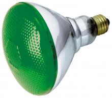  S4427 - 100 Watt BR38 Incandescent; Green; 2000 Average rated hours; Medium base; 120 Volt