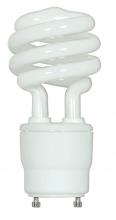  S8209 - 18 Watt; Mini Spiral Compact Fluorescent; 4100K; 82 CRI; GU24 base; 120 Volt