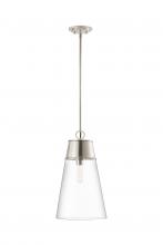  2300P12-PN - 1 Light Pendant