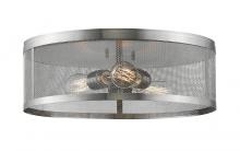  331F18-BN - 3 Light Flush Mount