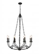  3500-8MB - 8 Light Chandelier