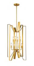  4000-8PMG - 8 Light Chandelier