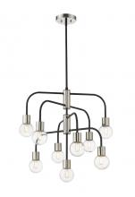  621-9MB-PN - 9 Light Chandelier