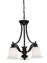  703-3-MB - 3 Light Chandelier