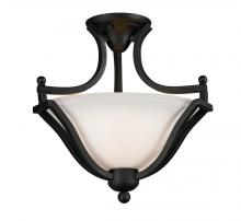  703SF-MB - 2 Light Semi Flush Mount