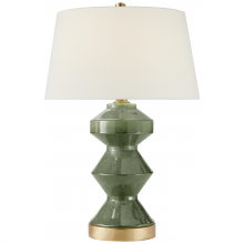  CHA 8666SHK-L - Weller Zig-Zag Table Lamp