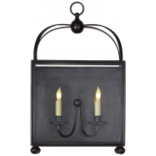  CHD 2421BZ - Arch Top Large Rectangular Wall Lantern