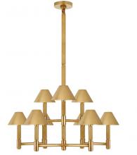  RL 5224NB-NB - BARRETT MEDIUM KNURLED CHANDELIER