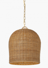  MF 5043SB-NTW - Nancy 18" Woven Hanging Shade