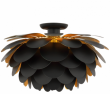  CHC 4164MBK/G - Cynara XL Flush Mount