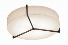  APF1524LAJUDES-JT - Apex 17'' LED Ceiling - Espresso Finish - Jute Shade