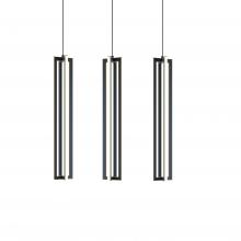  CSSP24L30D1BKLNR3 - Cass 36'' 3 Light Small Linear Pendant- BK