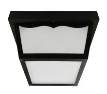  OCFW70050LBK - 10.5W LED SQR CLNG;BLK