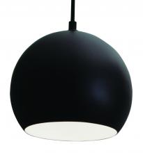  RXYP08BK - Roxy - 8'' Pendant - Black Finish