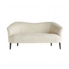  8141 - Duprey Settee Textured Ivory Grey Ash