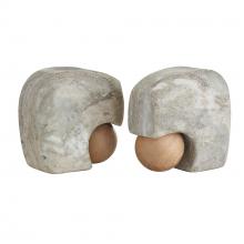  GAATI01 - Melt Bookends, Set of 2