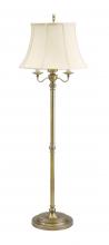  N606-AB - Newport Six-Way Floor Lamp