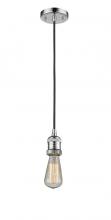  201C-PC - Bare Bulb - 1 Light - 3 inch - Polished Chrome - Cord hung - Mini Pendant