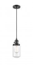  201CSW-OB-G312 - Dover - 1 Light - 5 inch - Oil Rubbed Bronze - Cord hung - Mini Pendant