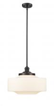  201S-OB-G691-16 - Bridgeton - 1 Light - 12 inch - Oil Rubbed Bronze - Stem Hung - Mini Pendant