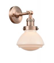  203-AC-G321 - Olean - 1 Light - 7 inch - Antique Copper - Sconce