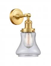  203-SG-G194 - Bellmont - 1 Light - 7 inch - Satin Gold - Sconce